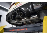 Quicksilver BMW M3/M4 G80/G81/G82 Center Exit Sound Architect + CarbonWurks Diffuser Exhaust